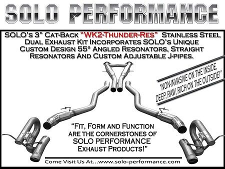 Solo Performance 2012+ WK2-Thunder-Res JEEP Grand Cherokee SRT / 18+TrackHawk